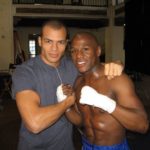 Ethan Stone with Floyd Mayweather Jr
